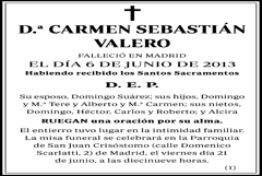 Carmen Sebastián Valero